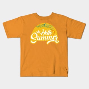 Hello Summer Kids T-Shirt